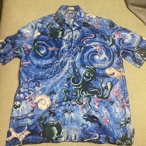 DIOR  X KENNY SCHARF MENS SHIRT